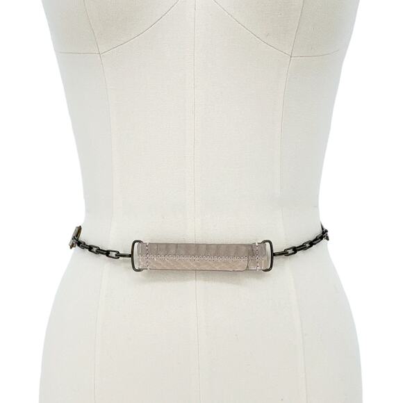 CAROLINA HERRERA Snakeskin Belt S